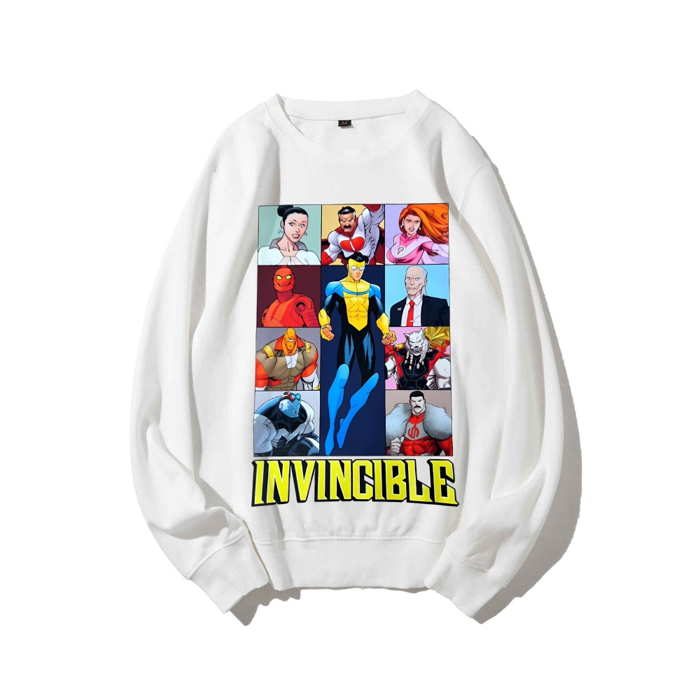 Invincible Casual Crewneck Sweatshirt