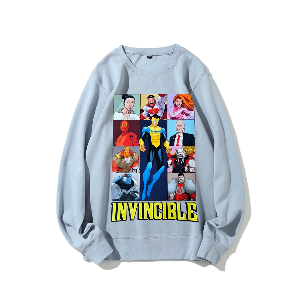 Invincible Casual Crewneck Sweatshirt