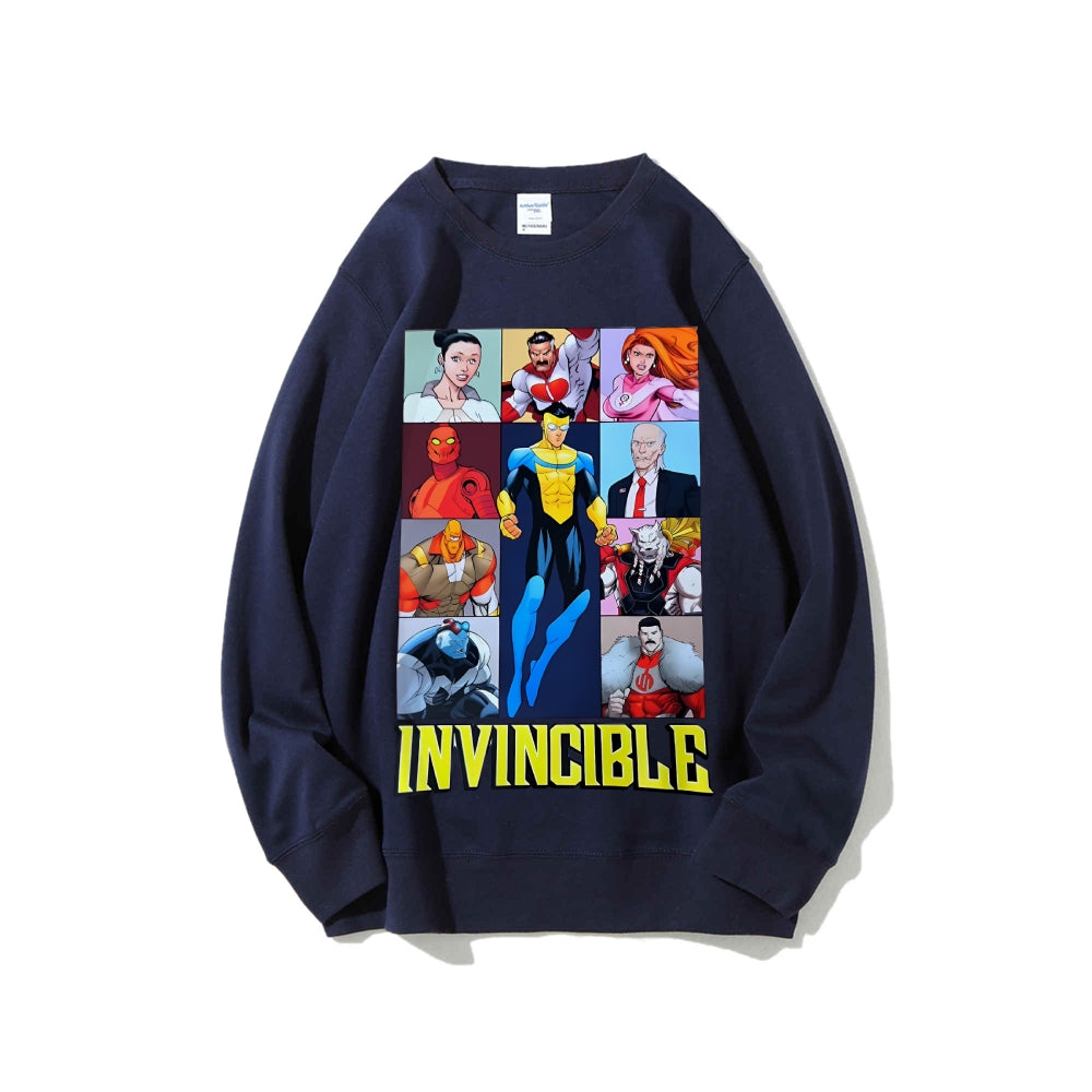 Invincible Casual Crewneck Sweatshirt