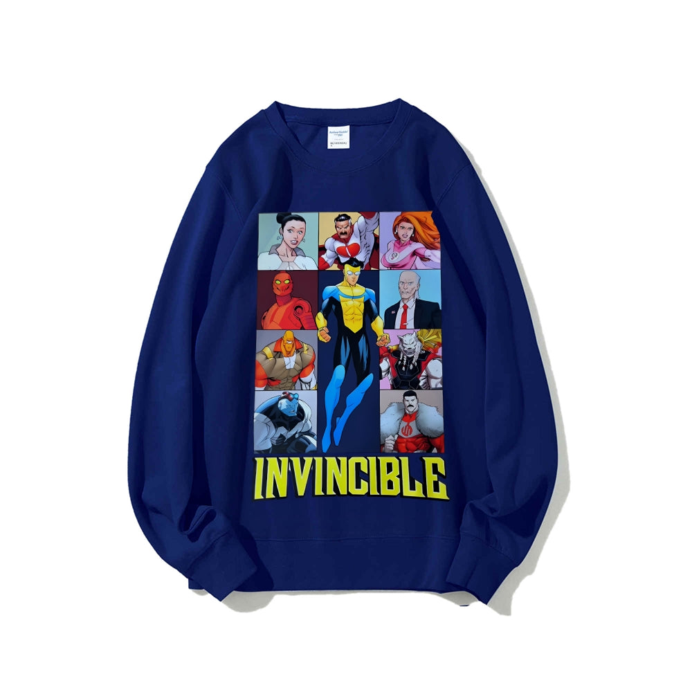 Invincible Casual Crewneck Sweatshirt
