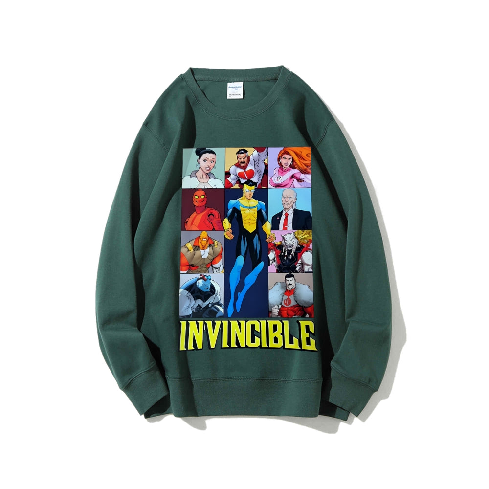 Invincible Casual Crewneck Sweatshirt