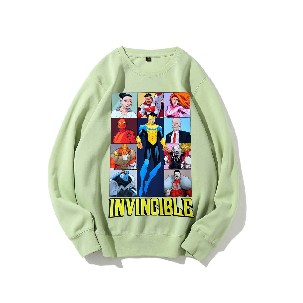 Invincible Casual Crewneck Sweatshirt