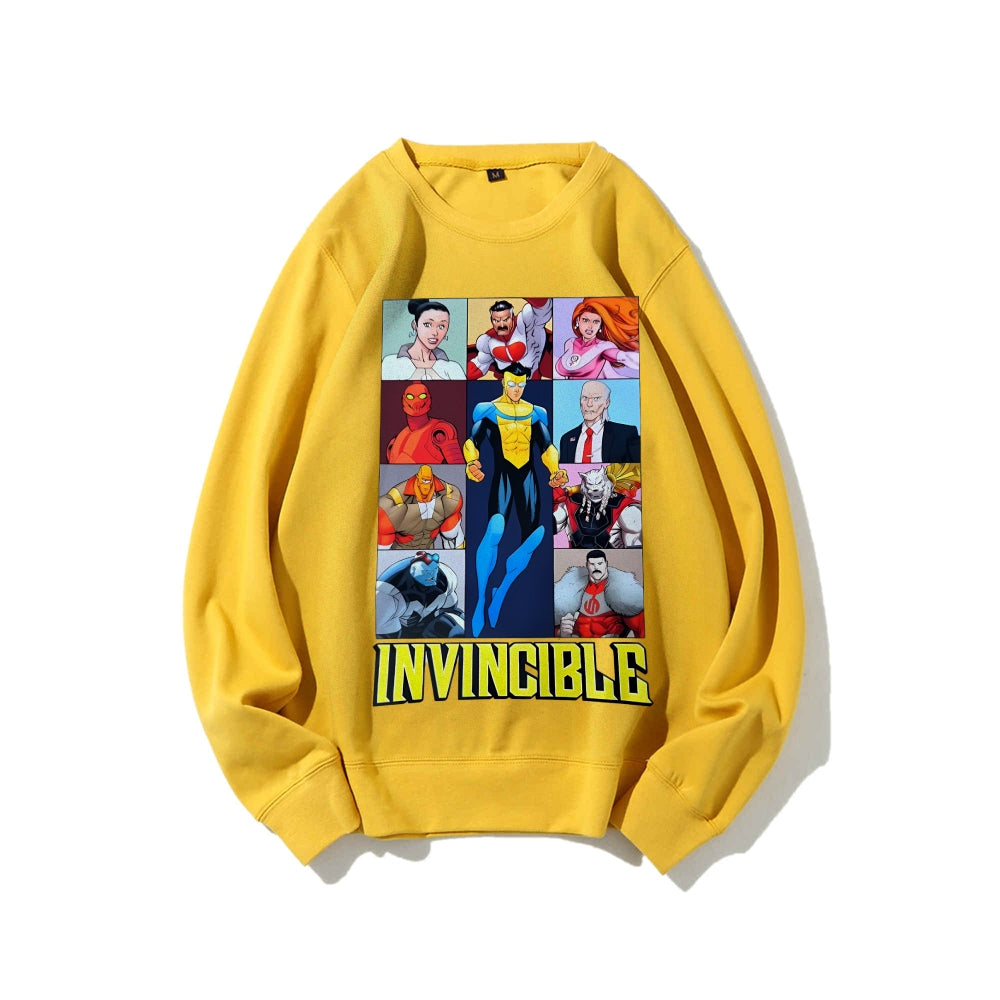 Invincible Casual Crewneck Sweatshirt