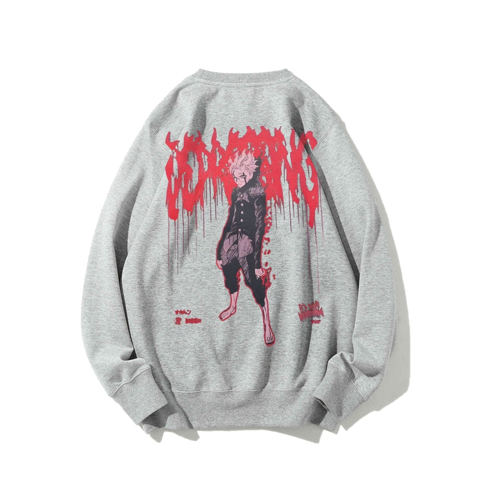 Casual Crewneck Sweatshirt Dandadan