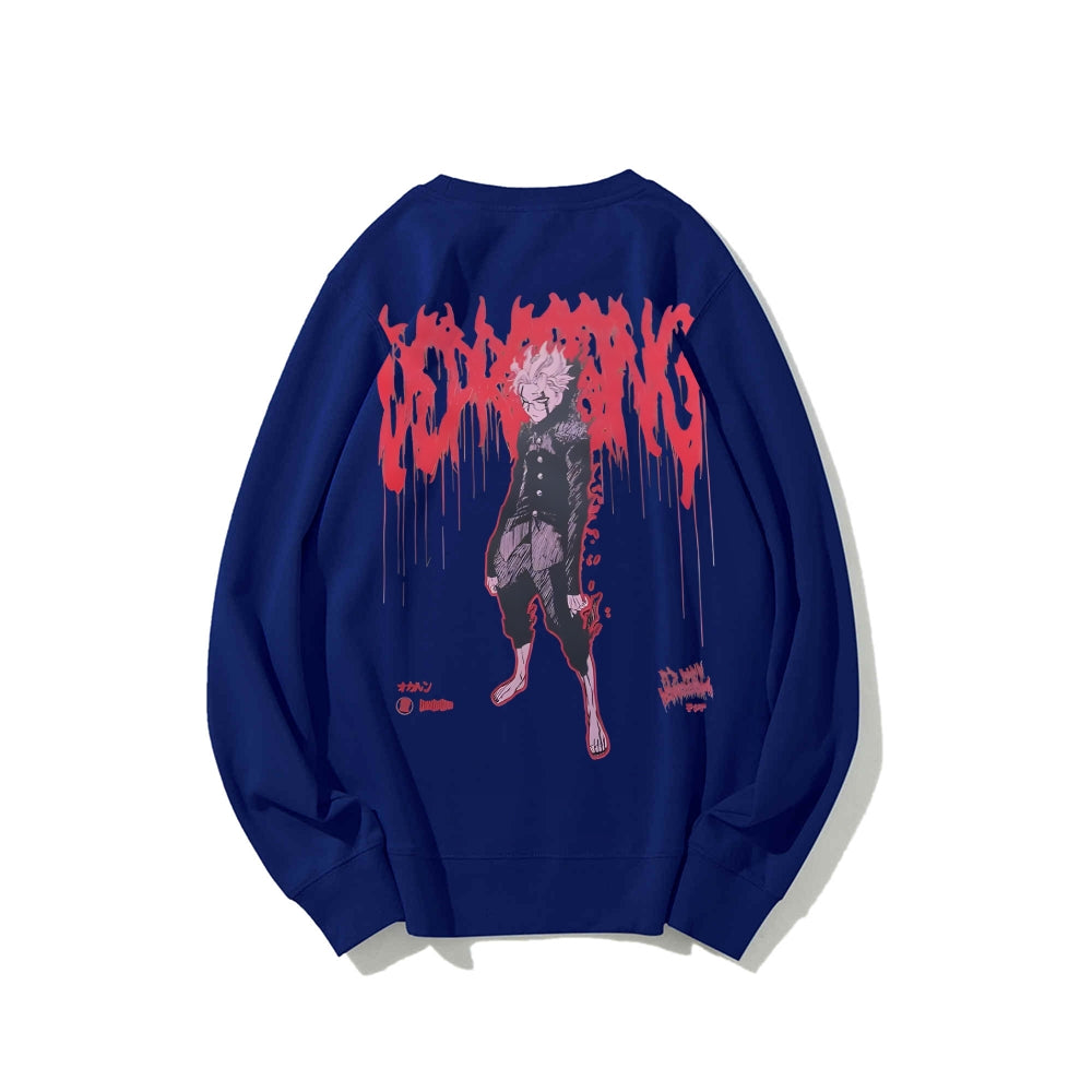 Casual Crewneck Sweatshirt Dandadan