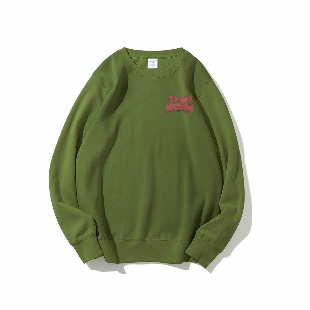 Casual Crewneck Sweatshirt Dandadan