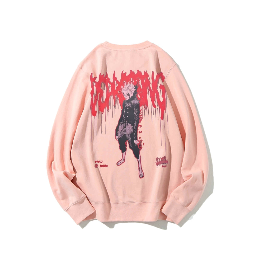 Casual Crewneck Sweatshirt Dandadan