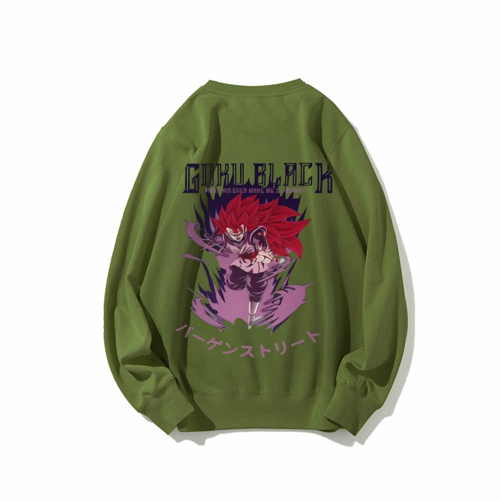 Casual Crewneck Sweatshirt DragonBall