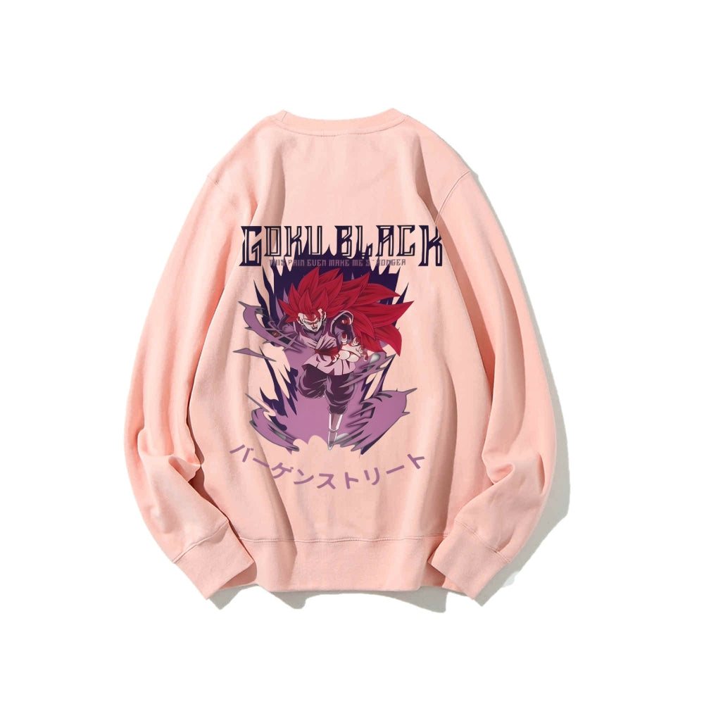 Casual Crewneck Sweatshirt DragonBall