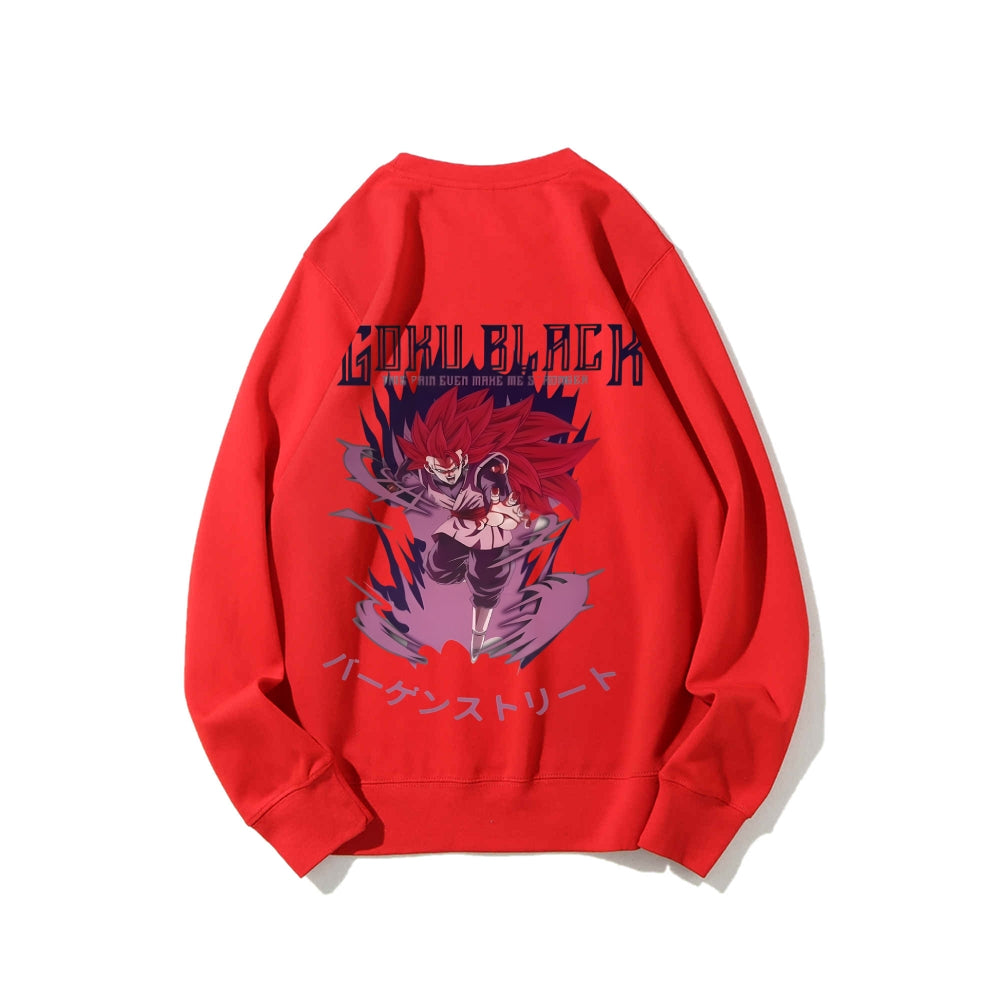 Casual Crewneck Sweatshirt DragonBall