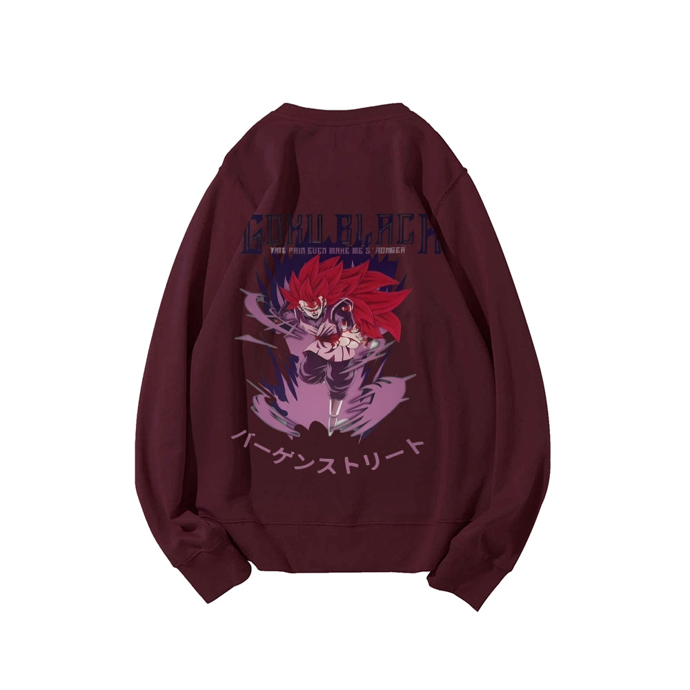 Casual Crewneck Sweatshirt DragonBall