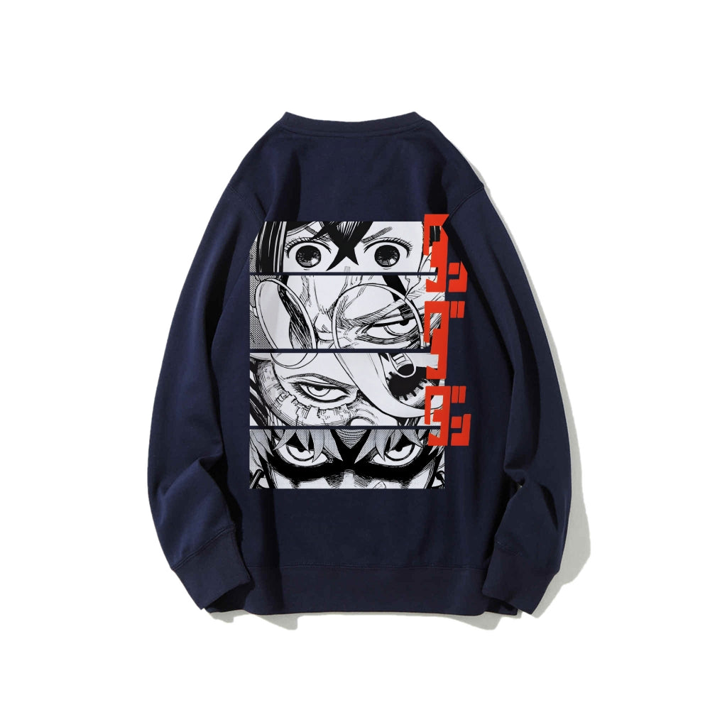 Casual Crewneck Sweatshirt DANDADAN