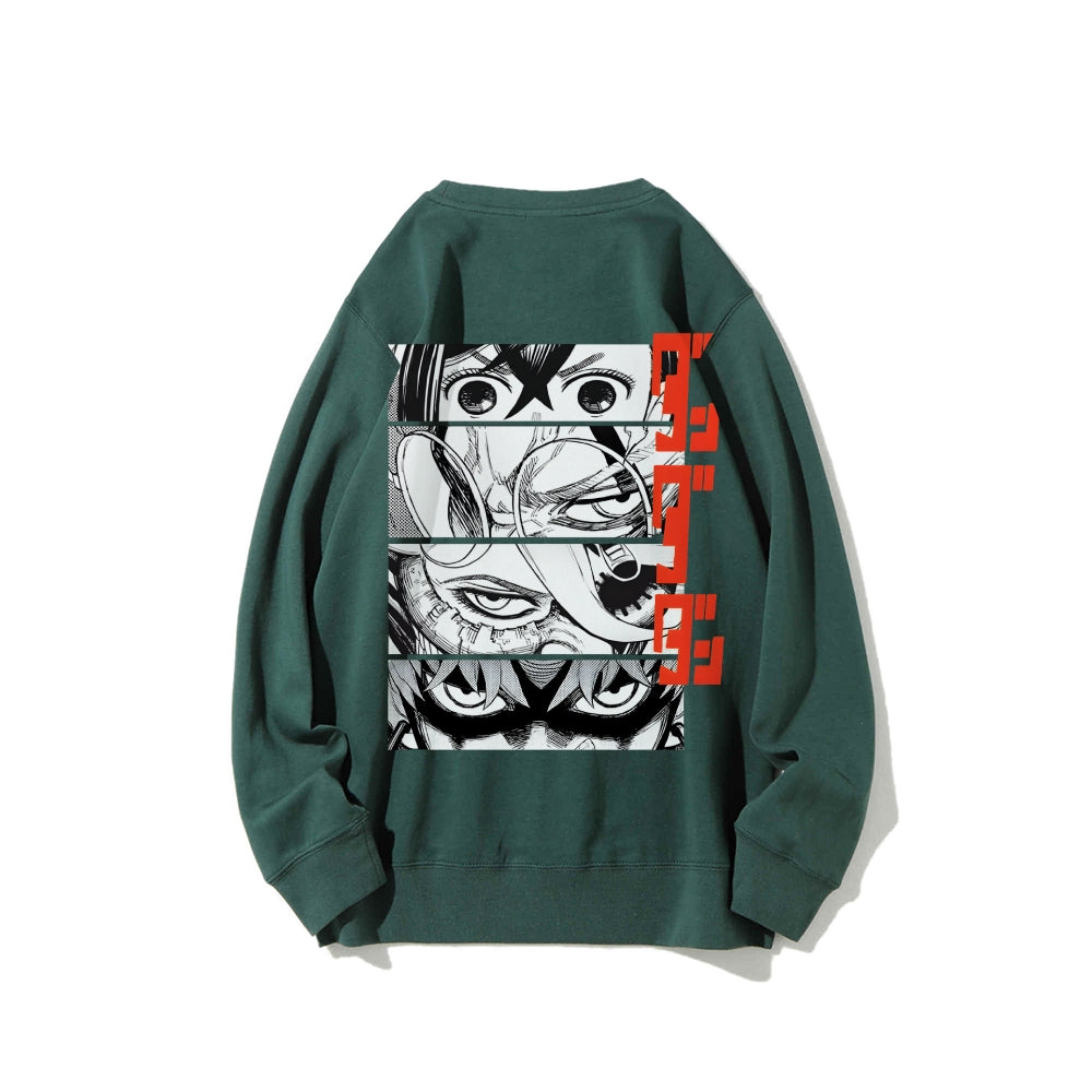 Casual Crewneck Sweatshirt DANDADAN
