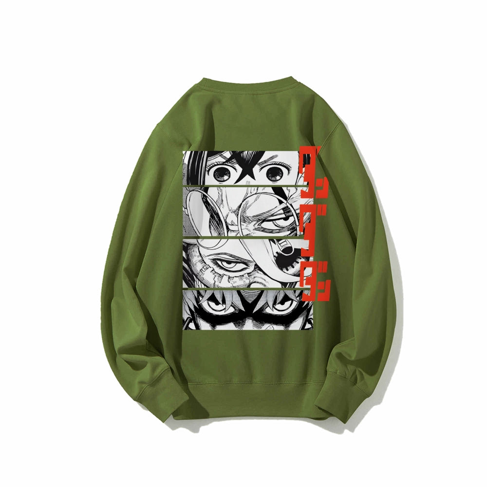 Casual Crewneck Sweatshirt DANDADAN
