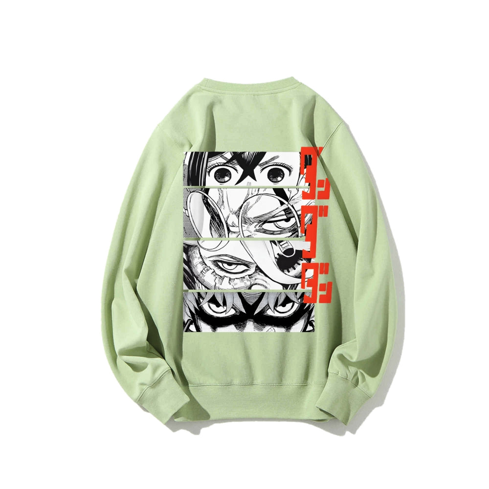 Casual Crewneck Sweatshirt DANDADAN