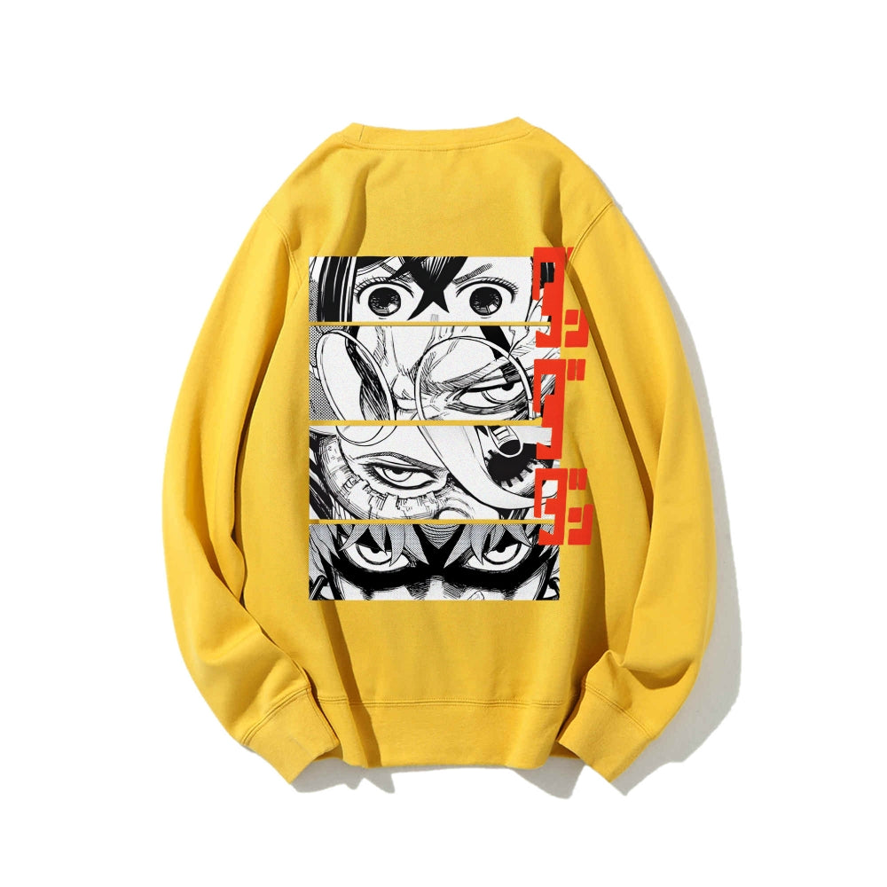 Casual Crewneck Sweatshirt DANDADAN