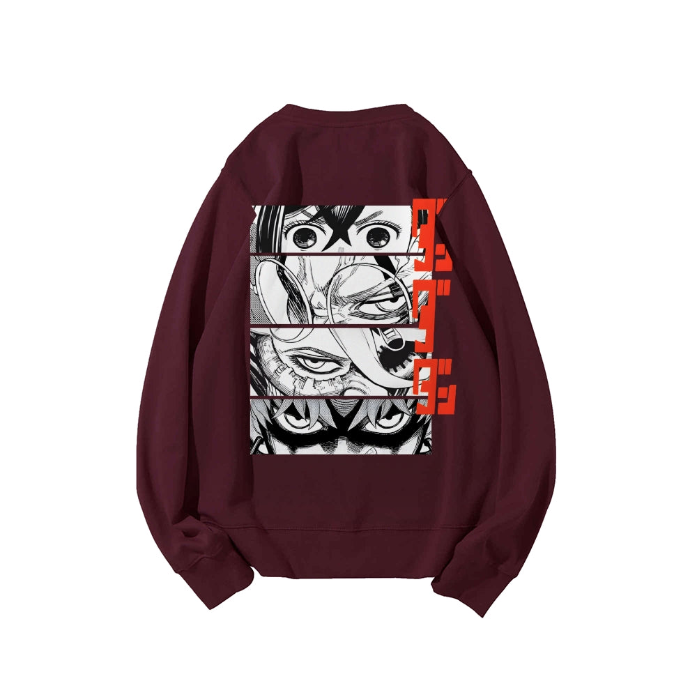 Casual Crewneck Sweatshirt DANDADAN