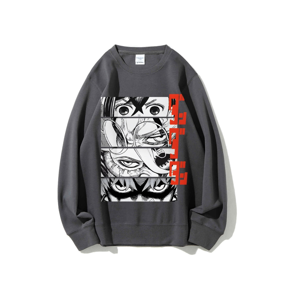 Casual Crewneck Sweatshirt DANDADAN
