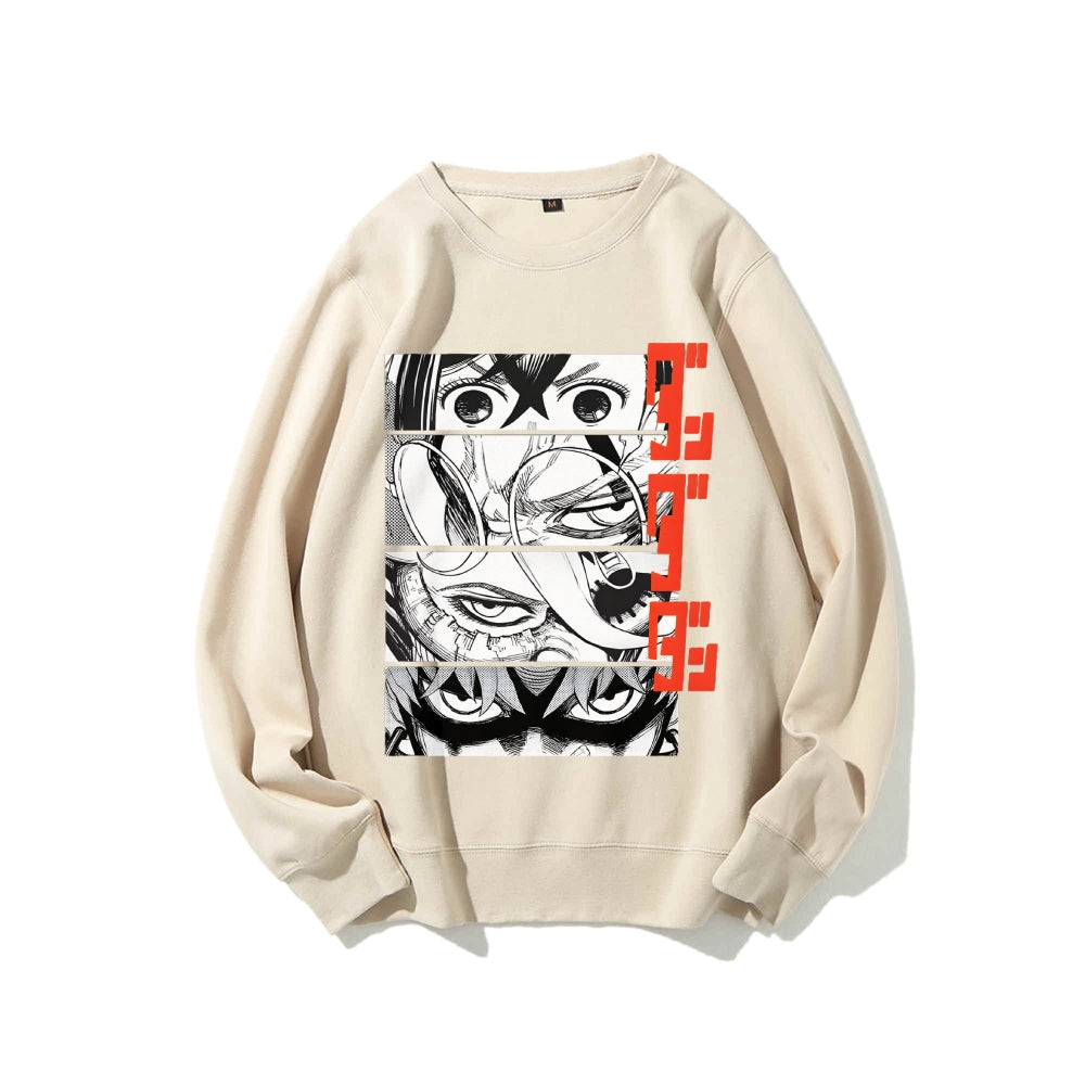 Casual Crewneck Sweatshirt DANDADAN