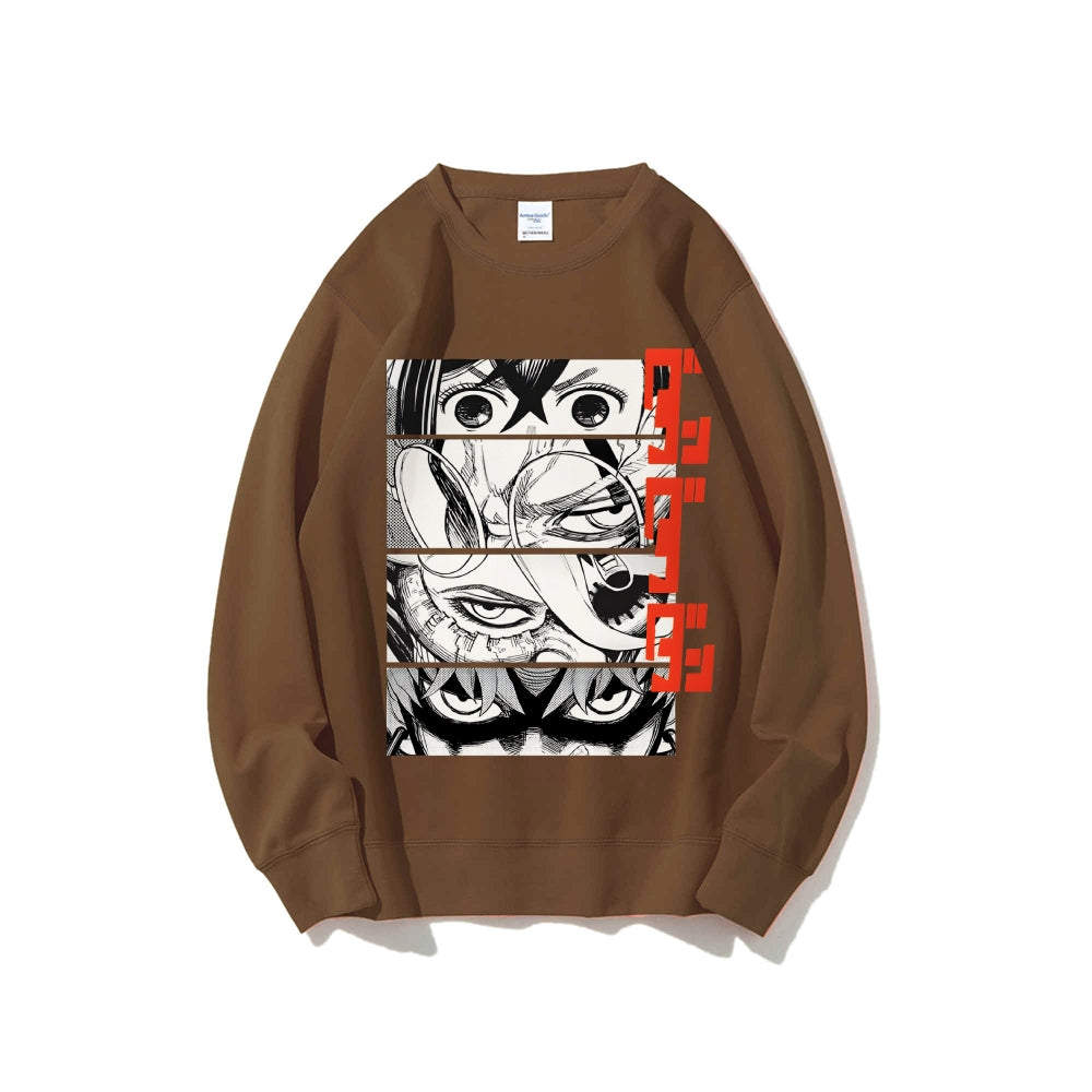 Casual Crewneck Sweatshirt DANDADAN