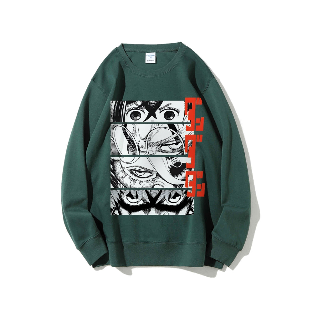 Casual Crewneck Sweatshirt DANDADAN