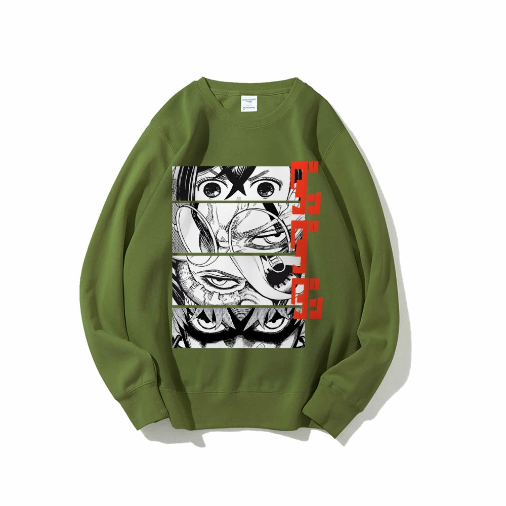 Casual Crewneck Sweatshirt DANDADAN