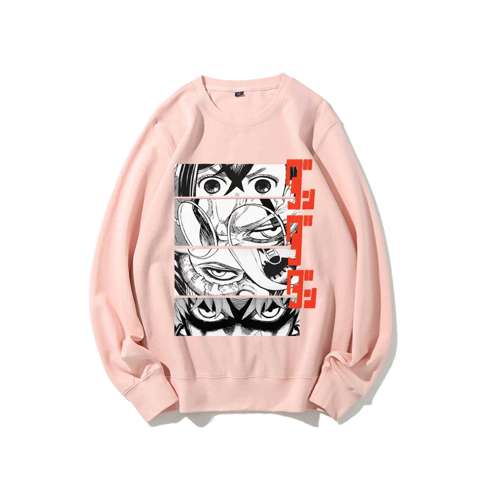 Casual Crewneck Sweatshirt DANDADAN
