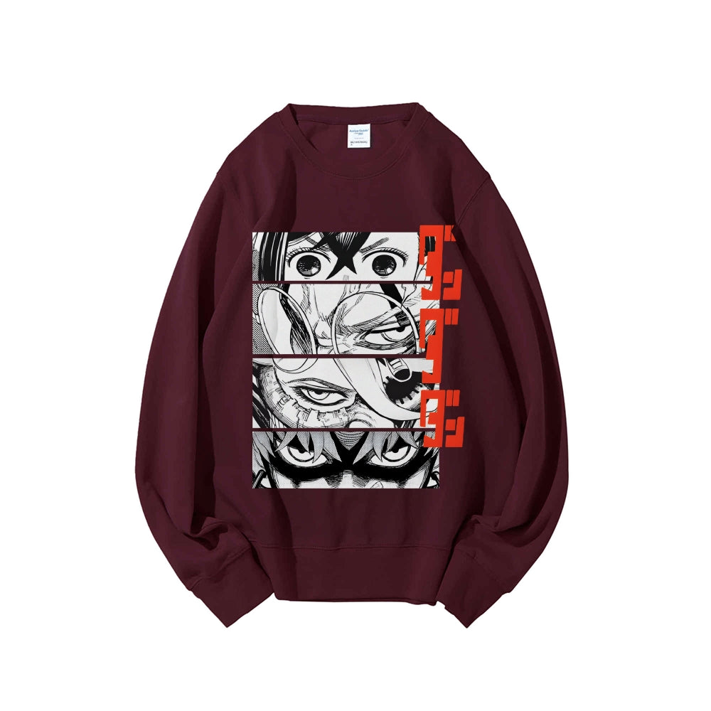 Casual Crewneck Sweatshirt DANDADAN