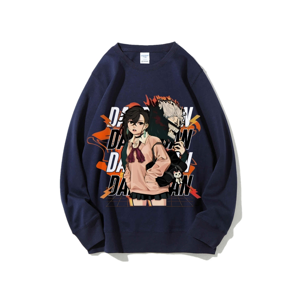 Casual Crewneck Sweatshirt DANDADAN
