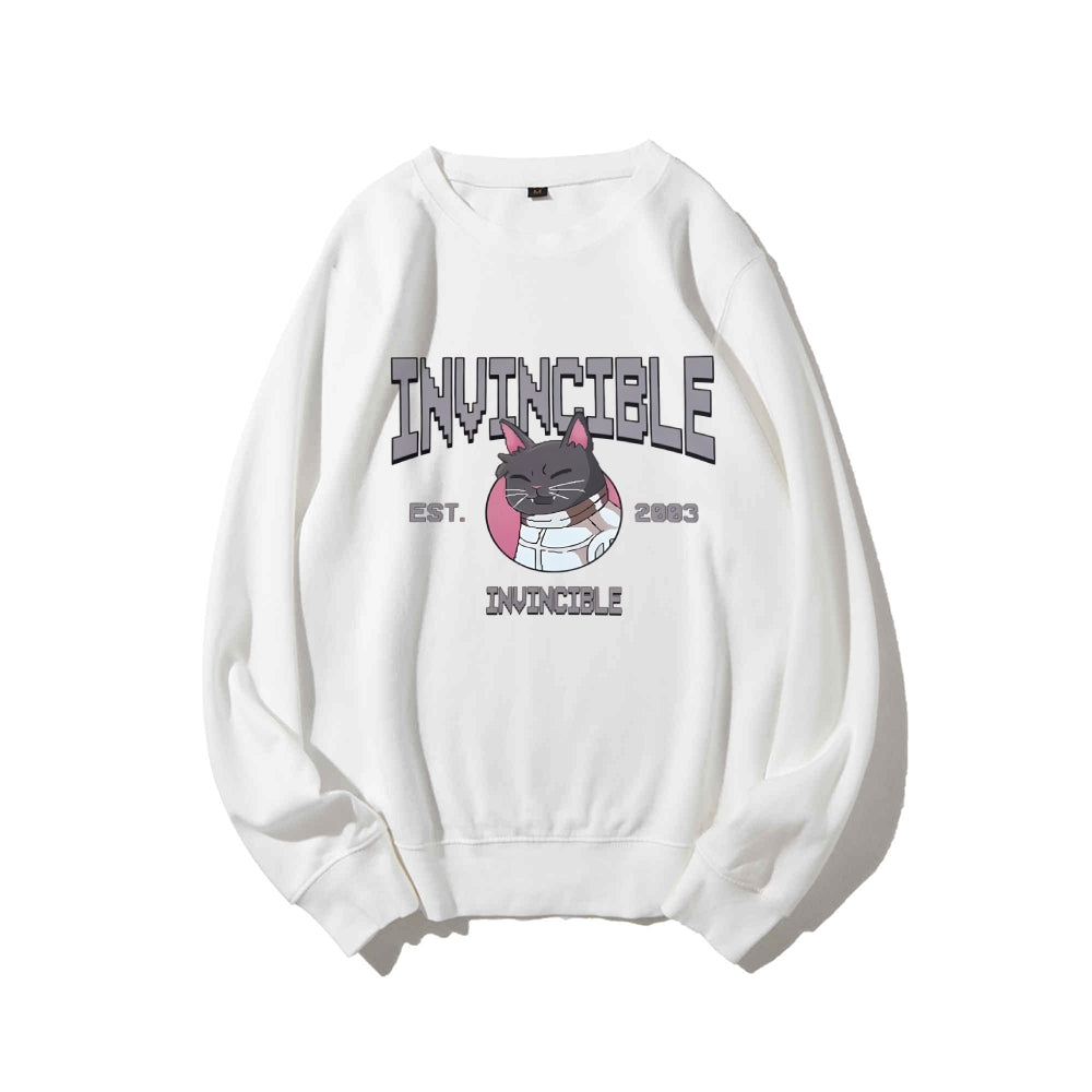 Casual Crewneck Sweatshirt Invincible