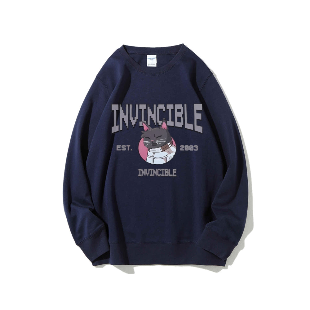 Casual Crewneck Sweatshirt Invincible