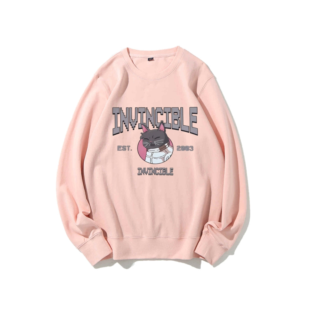 Casual Crewneck Sweatshirt Invincible