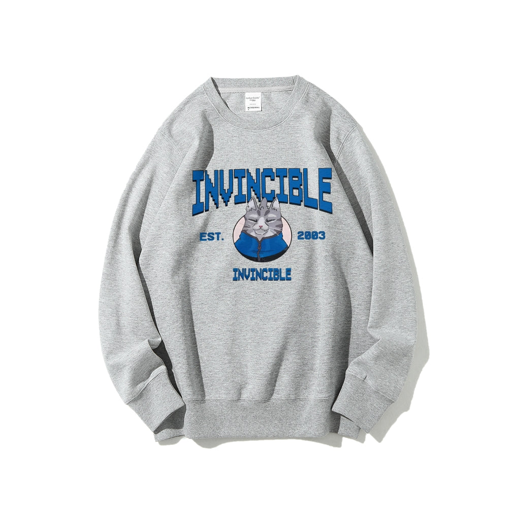 Casual Crewneck Sweatshirt Invincible