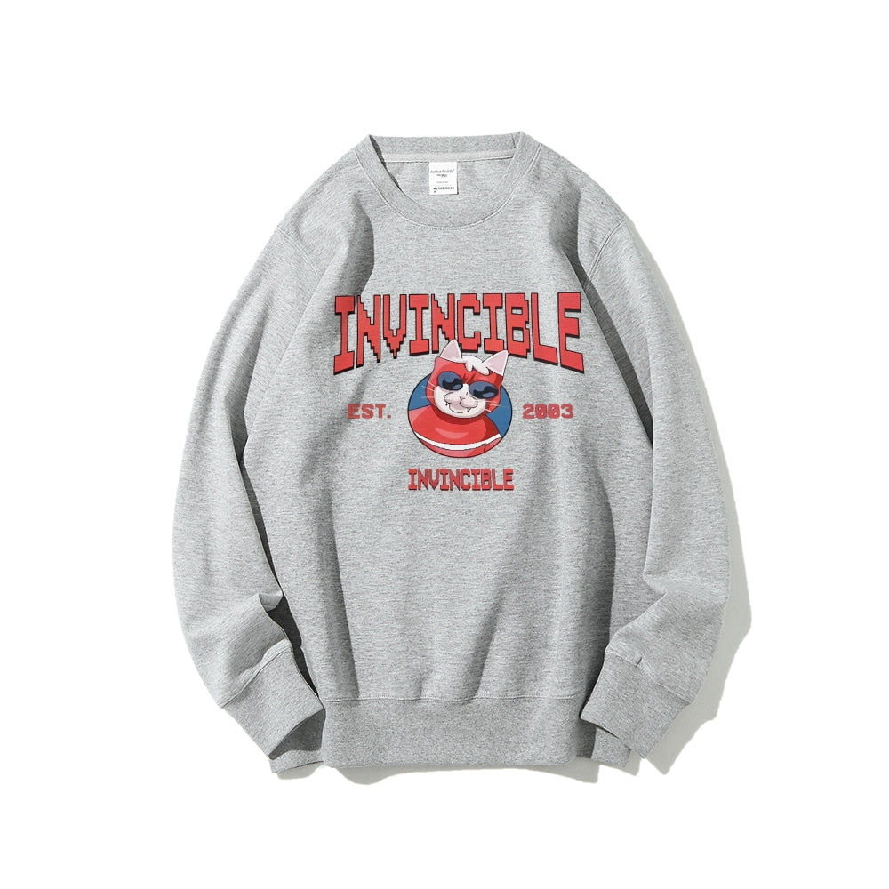 Casual Crewneck Sweatshirt Invincible