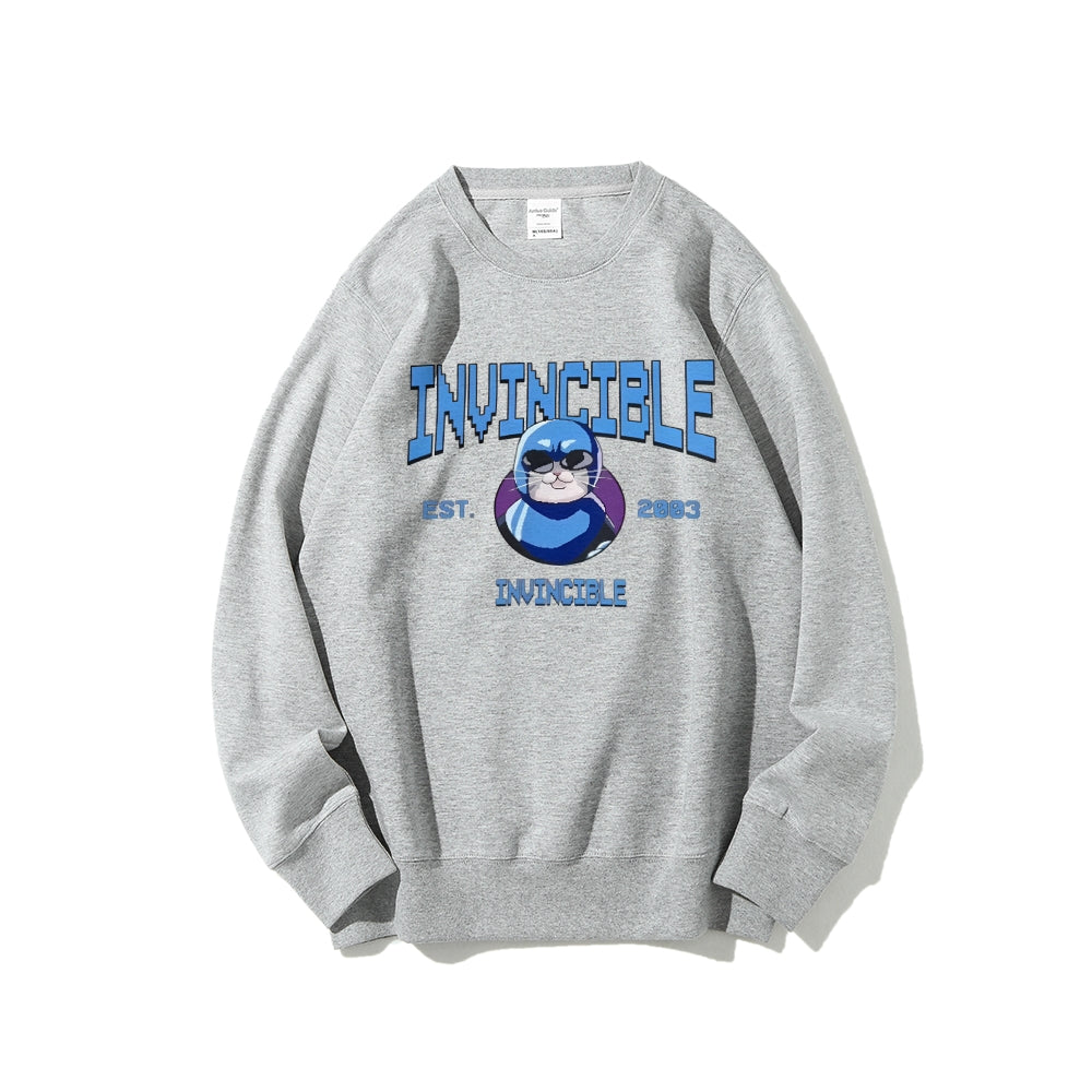 Casual Crewneck Sweatshirt Invincible