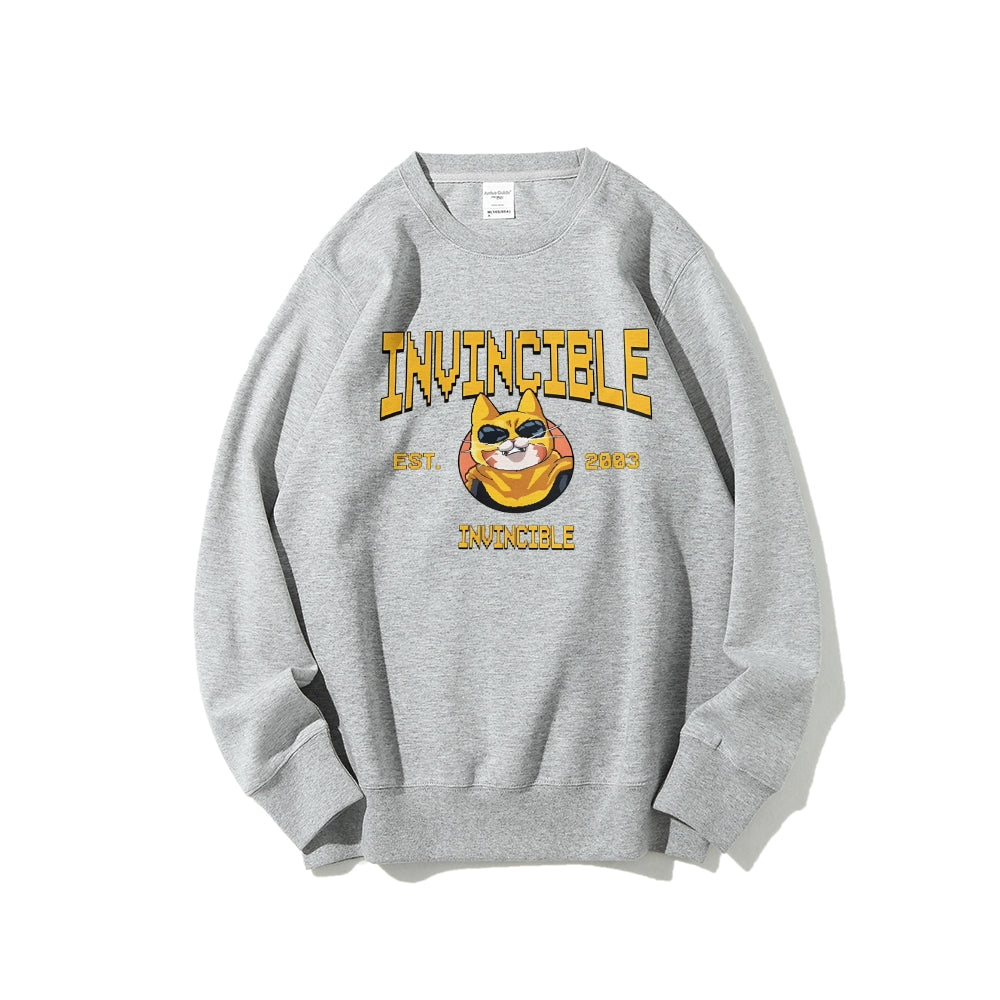 Casual Crewneck Sweatshirt Invincible