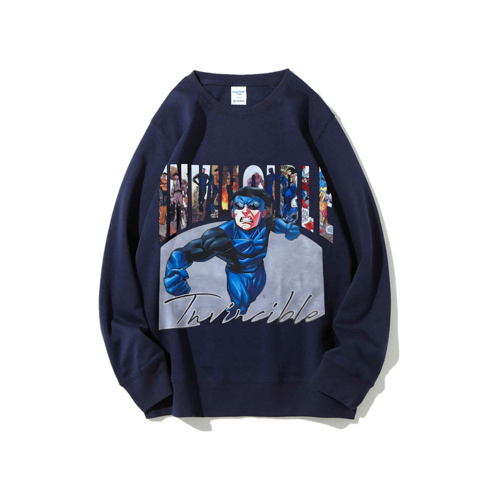 Casual Crewneck Sweatshirt Invincible