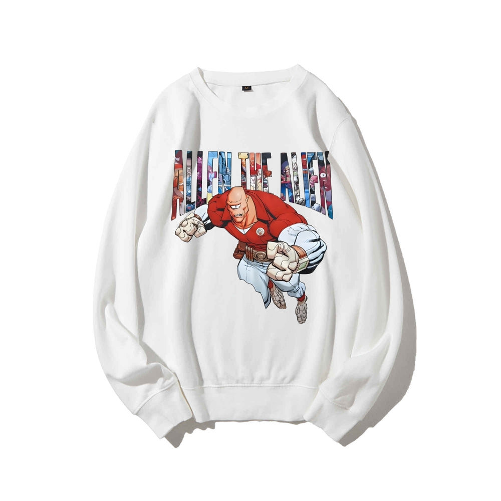 Casual Crewneck Sweatshirt Invincible