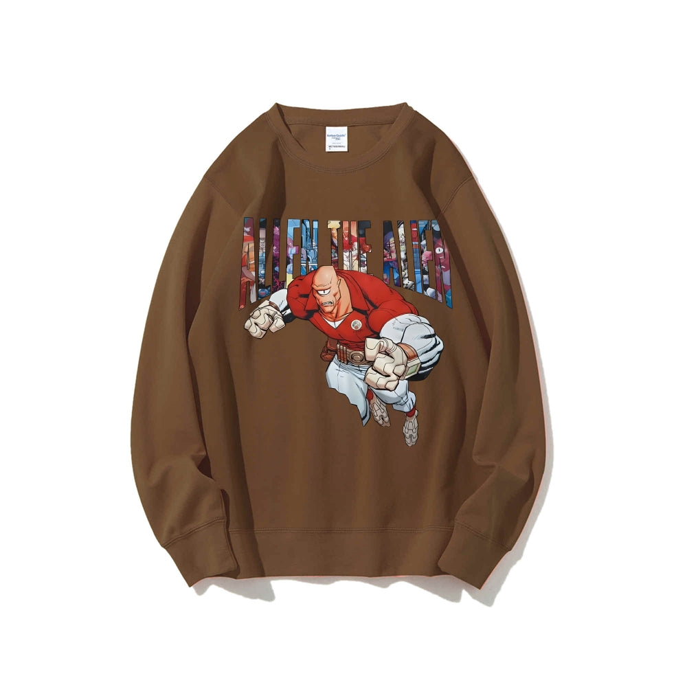 Casual Crewneck Sweatshirt Invincible