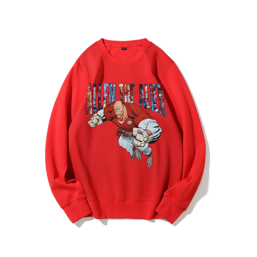 Casual Crewneck Sweatshirt Invincible