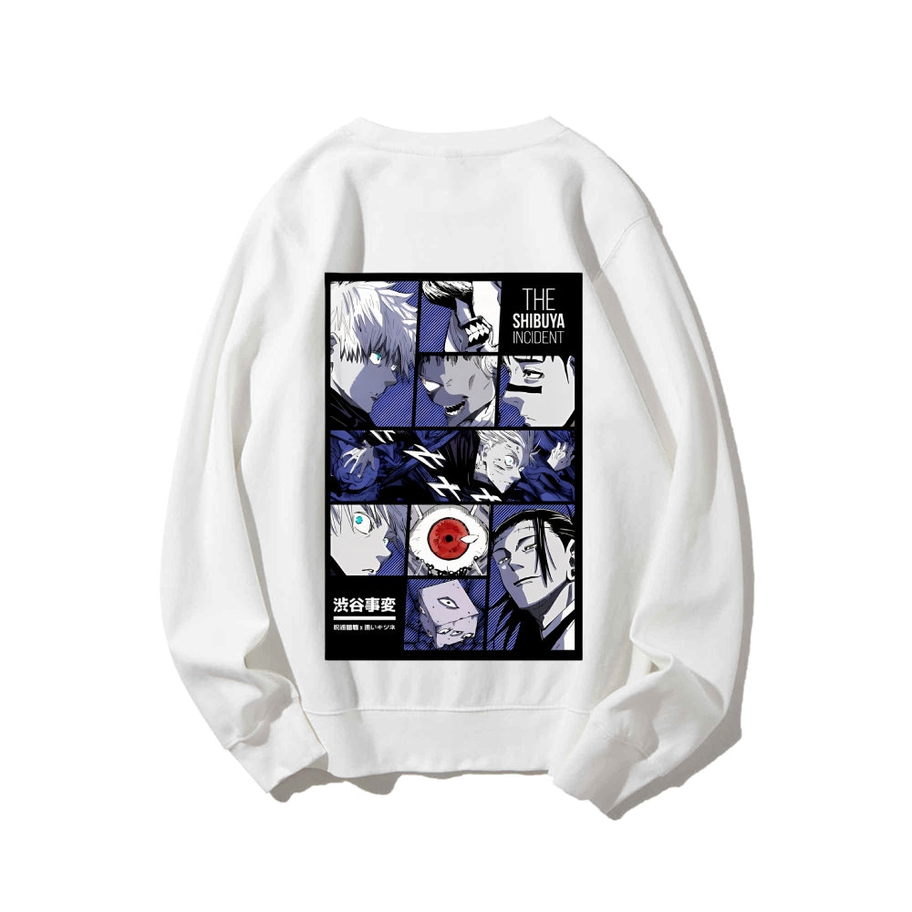 Casual Crewneck Sweatshirt Jujutsu Kaisen