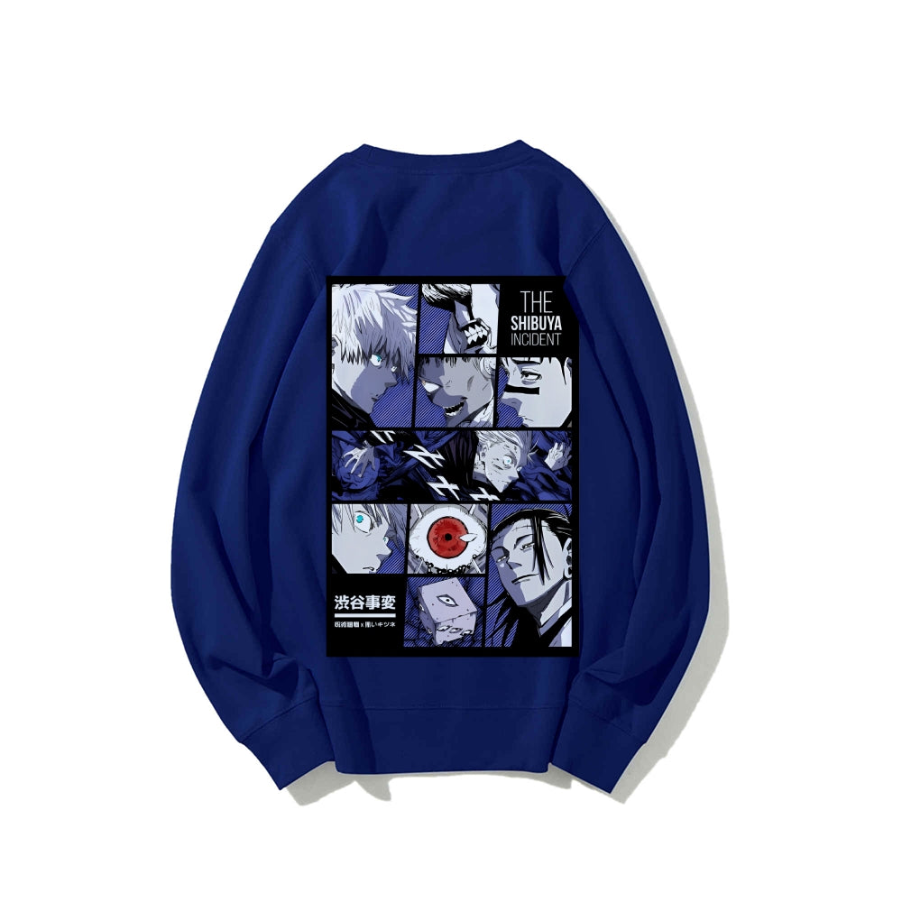 Casual Crewneck Sweatshirt Jujutsu Kaisen