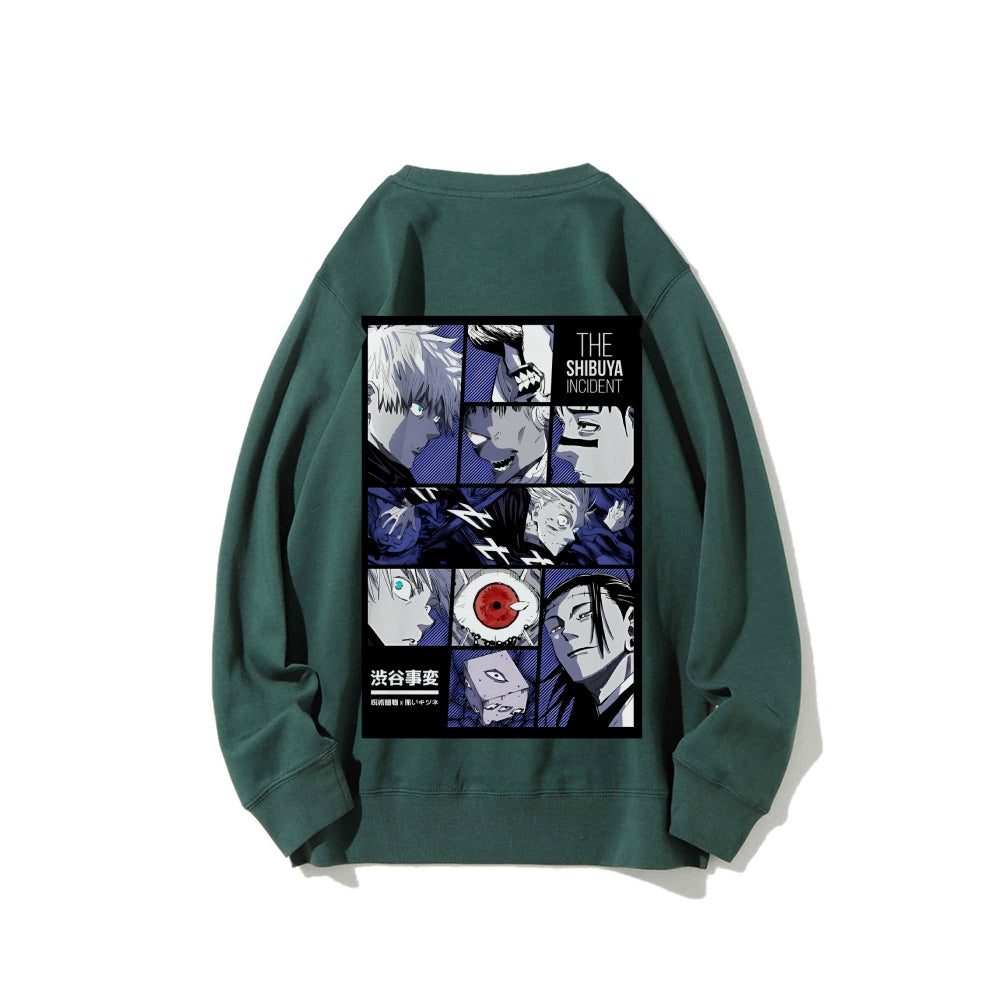 Casual Crewneck Sweatshirt Jujutsu Kaisen