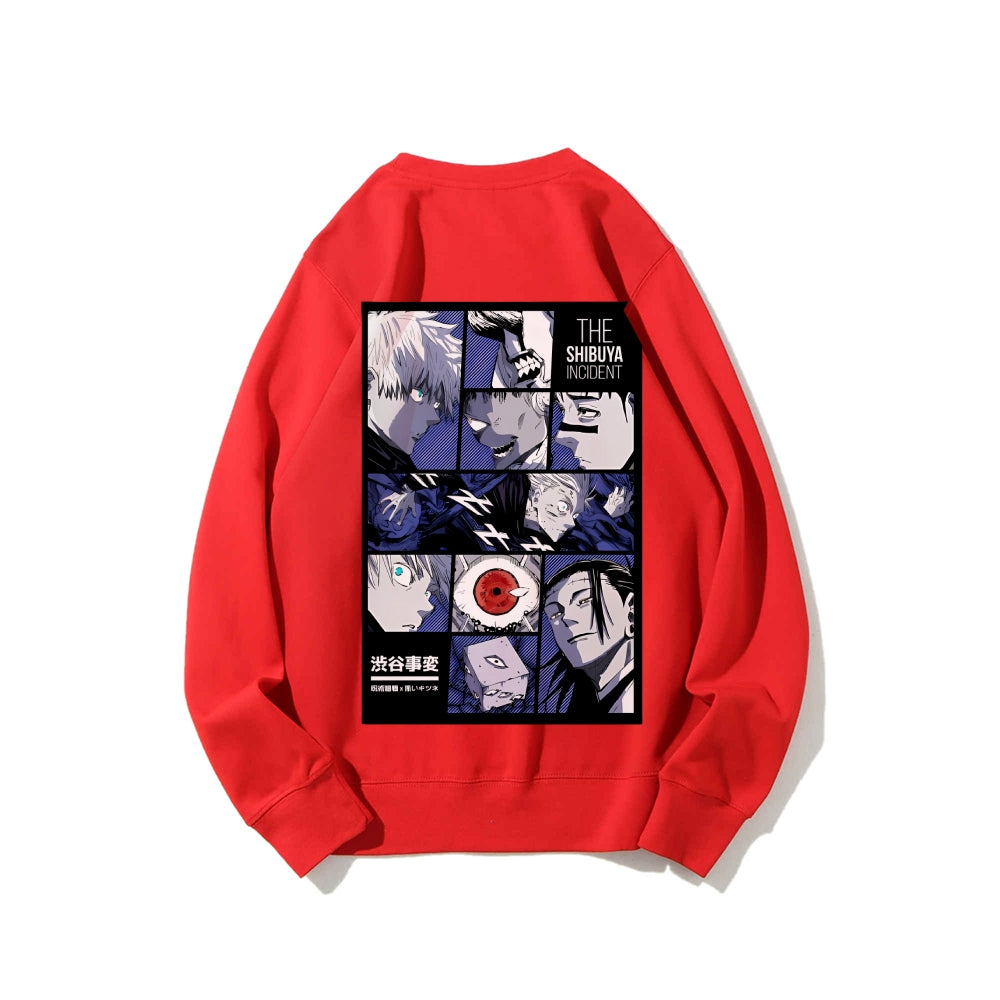 Casual Crewneck Sweatshirt Jujutsu Kaisen