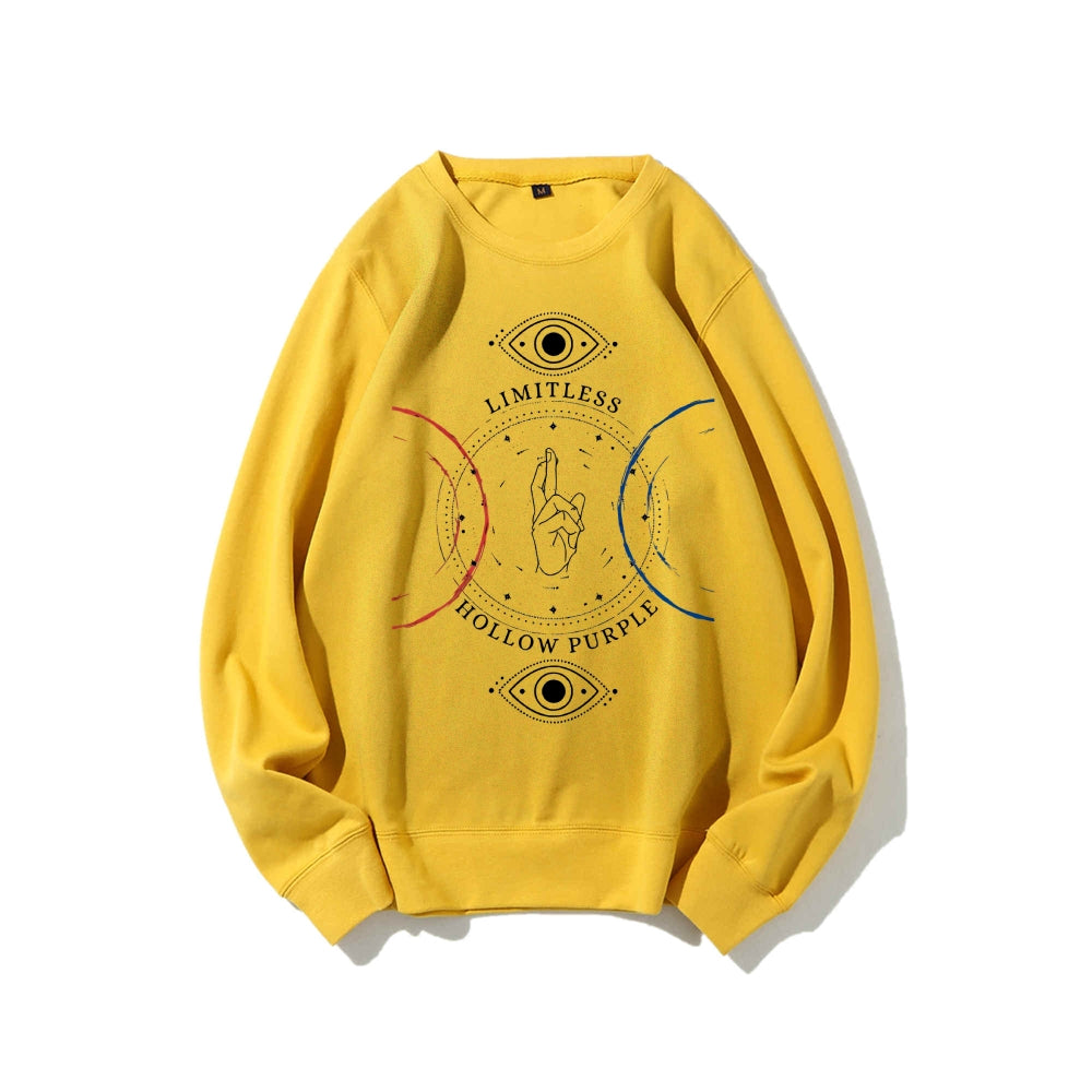 Casual Crewneck Sweatshirt Jujutsu Kaisen