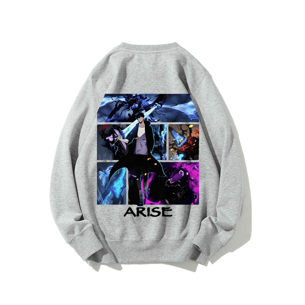 Casual Crewneck Sweatshirt SOLOLEVELING
