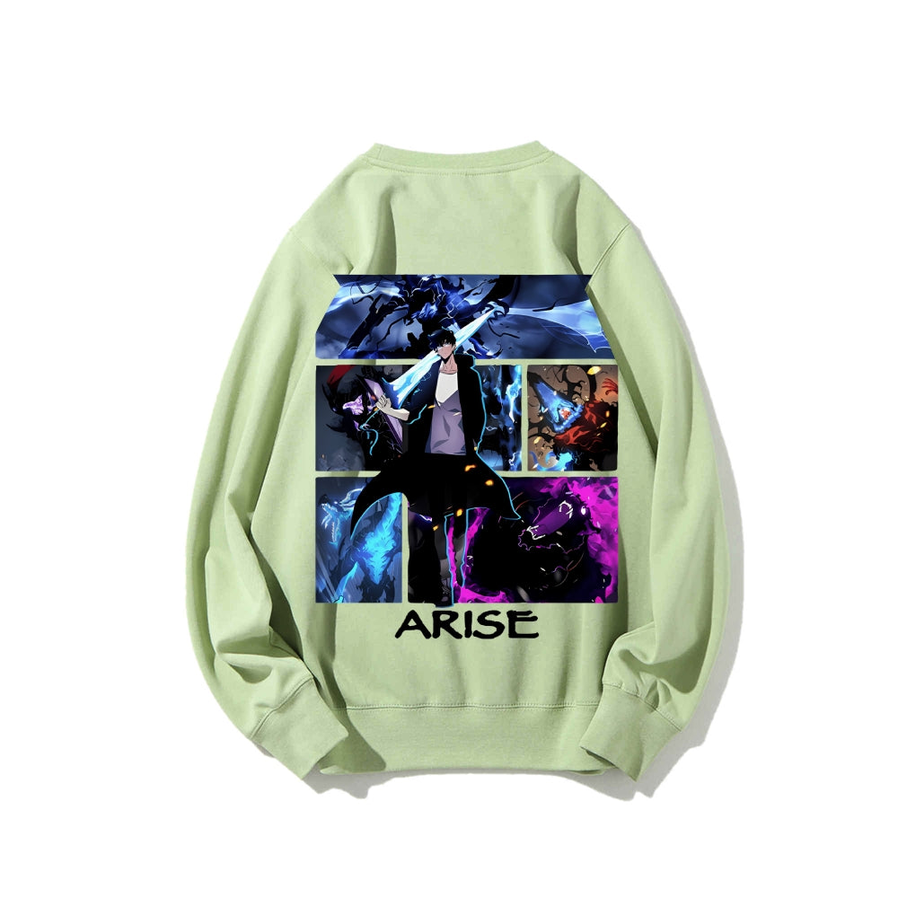 Casual Crewneck Sweatshirt SOLOLEVELING