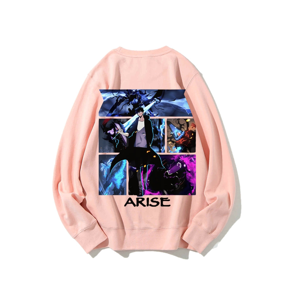 Casual Crewneck Sweatshirt SOLOLEVELING