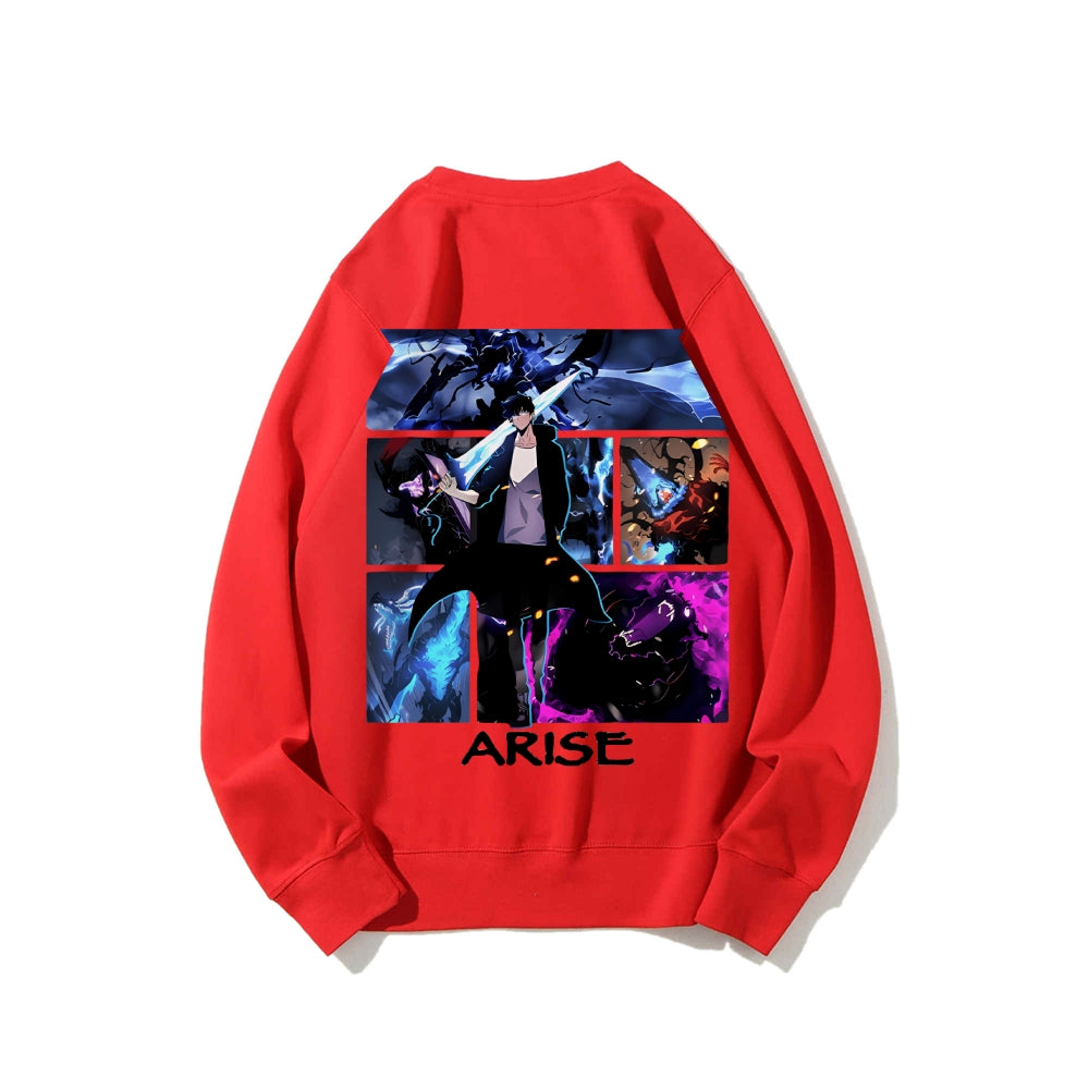 Casual Crewneck Sweatshirt SOLOLEVELING