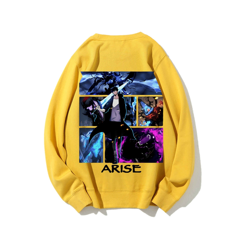 Casual Crewneck Sweatshirt SOLOLEVELING